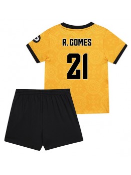 Wolves Rodrigo Gomes #21 Replika Hemmakläder Barn 2025-26 Kortärmad (+ byxor)